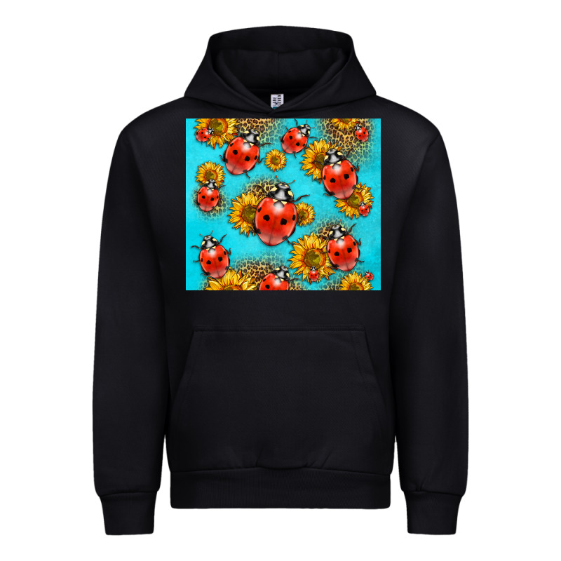 Western Sunflowers Ladybug Urban Hoodie by LillyAllenDesigns | Teevron