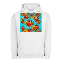 Pigment Lunar Rock Western Sunflowers Ladybug Urban Hoodie - LillyAllenDesigns