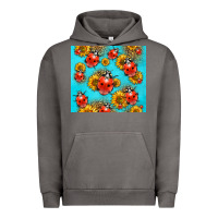 Pigment Tornado Western Sunflowers Ladybug Urban Hoodie - LillyAllenDesigns