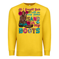 Lemon all i brought back with me was some sand in my boots Premium Sweatshirt - HRA Design Shop