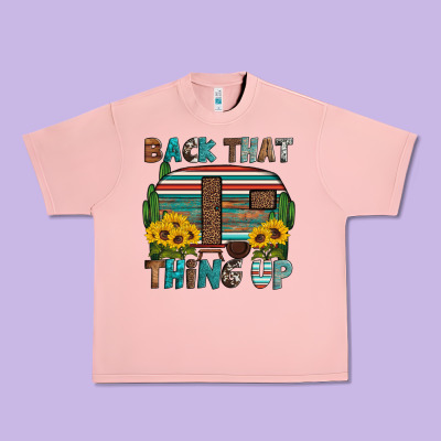 Back That Thing Up Urban Heavy Tee Designed By Artiststas