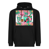 Black nurse coffee cups Heavyweight Hoodie - Zillion Design Studio