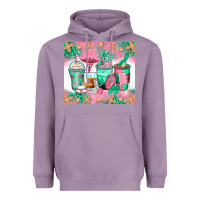 Lavender nurse coffee cups Heavyweight Hoodie - Zillion Design Studio