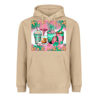Mushroom nurse coffee cups Heavyweight Hoodie - Zillion Design Studio