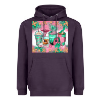 Plum nurse coffee cups Heavyweight Hoodie - Zillion Design Studio