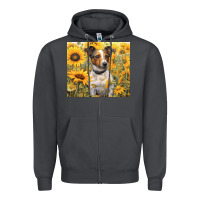 Smoke jack russel terrier Zipper Hoodie - Unal Design