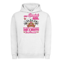 Pigment Lunar Rock As A Gemini Girl I Was Born With My Heart On My Sleeve And A Mouth Urban Hoodie - Jasminsmagicworld