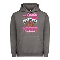 Pigment Tornado As A Gemini Girl I Was Born With My Heart On My Sleeve And A Mouth Urban Hoodie - Jasminsmagicworld