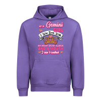 Tulip As A Gemini Girl I Was Born With My Heart On My Sleeve And A Mouth Urban Hoodie - Jasminsmagicworld