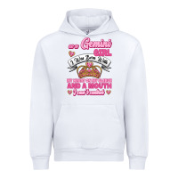 White As A Gemini Girl I Was Born With My Heart On My Sleeve And A Mouth Urban Hoodie - Jasminsmagicworld