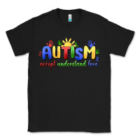 Black autism accept understand love Classic Tee - MaliasSmallBusiness