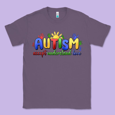 Classic Tee autism accept understand love