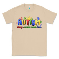 Mushroom autism accept understand love Classic Tee - MaliasSmallBusiness