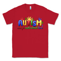 Red autism accept understand love Classic Tee - MaliasSmallBusiness