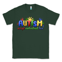 Sports Green autism accept understand love Classic Tee - MaliasSmallBusiness