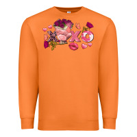 Carrot chicken valentine's day xoxo Premium Sweatshirt - FaDigitalArtStudio