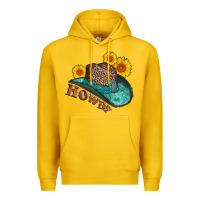 Lemon howdy leopard tooled leather hat Premium Hoodie - AdoDesignShop