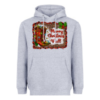 Heather Grey merry christmas yall Heavyweight Hoodie - RanaPortraitStore
