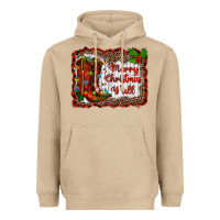 Mushroom merry christmas yall Heavyweight Hoodie - RanaPortraitStore