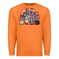 Carrot 4th of July rainbow with gnomes Premium Sweatshirt - CowGirlArtShop