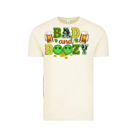 Vintage Arctic bad and boozy wıth beer and coins Vintage Tee - Artiststas
