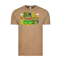 Vintage Coffee bad and boozy wıth beer and coins Vintage Tee - Artiststas