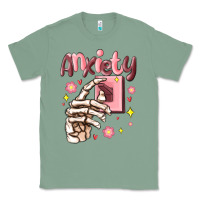 Sage anxiety skeleton hand Classic Tee - MaliasSmallBusiness
