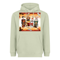 Matcha harry coffee cups Heavyweight Hoodie - Zillion Design Studio