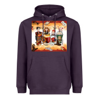 Plum harry coffee cups Heavyweight Hoodie - Zillion Design Studio