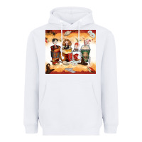 White harry coffee cups Heavyweight Hoodie - Zillion Design Studio