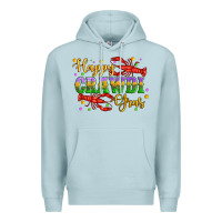 Blue Mist happy crawdi gras with crawfish Premium Hoodie - Artiststas