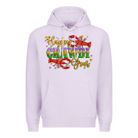 Lilac happy crawdi gras with crawfish Premium Hoodie - Artiststas