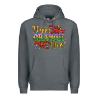 Rock happy crawdi gras with crawfish Premium Hoodie - Artiststas