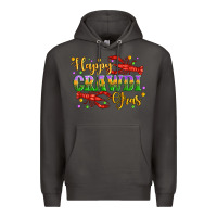 Smoke happy crawdi gras with crawfish Premium Hoodie - Artiststas