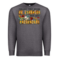 Charcoal Heather may your coffe always be stronger than your passengers Premium Sweatshirt - CowhideDigitalArt