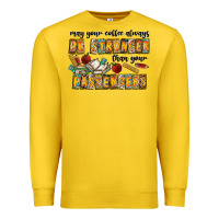 Lemon may your coffe always be stronger than your passengers Premium Sweatshirt - CowhideDigitalArt