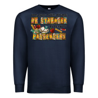Navy may your coffe always be stronger than your passengers Premium Sweatshirt - CowhideDigitalArt