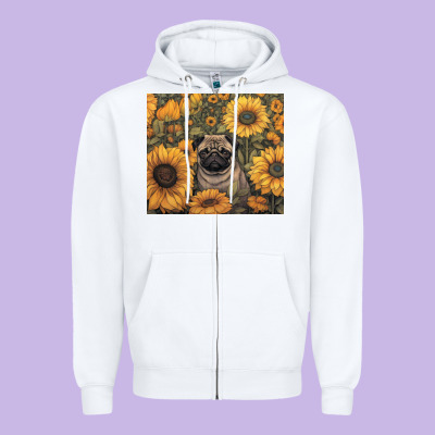 Zipper Hoodie pug