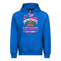 Cobalt As A Leo Girl I Was Born With My Heart On My Sleeve And A Mouth Urban Hoodie - Jasminsmagicworld