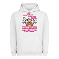 Pigment Lunar Rock As A Leo Girl I Was Born With My Heart On My Sleeve And A Mouth Urban Hoodie - Jasminsmagicworld