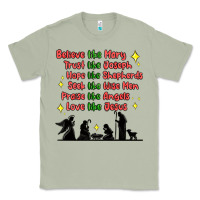Matcha jesus and family belive like mary Classic Tee - MaliasSmallBusiness