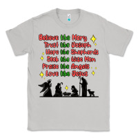 Jesus And Family Belive Like Mary Classic Tee | Teevron