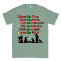 Sage jesus and family belive like mary Classic Tee - MaliasSmallBusiness