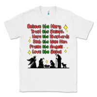 White jesus and family belive like mary Classic Tee - MaliasSmallBusiness