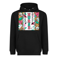 Black nurse Heavyweight Hoodie - Zillion Design Studio