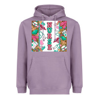 Lavender nurse Heavyweight Hoodie - Zillion Design Studio