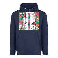 Navy nurse Heavyweight Hoodie - Zillion Design Studio