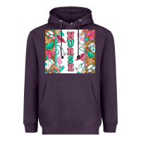 Plum nurse Heavyweight Hoodie - Zillion Design Studio