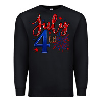 Black 4th of July Premium Sweatshirt - Neo Western