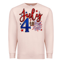 Pale Pink 4th of July Premium Sweatshirt - Neo Western